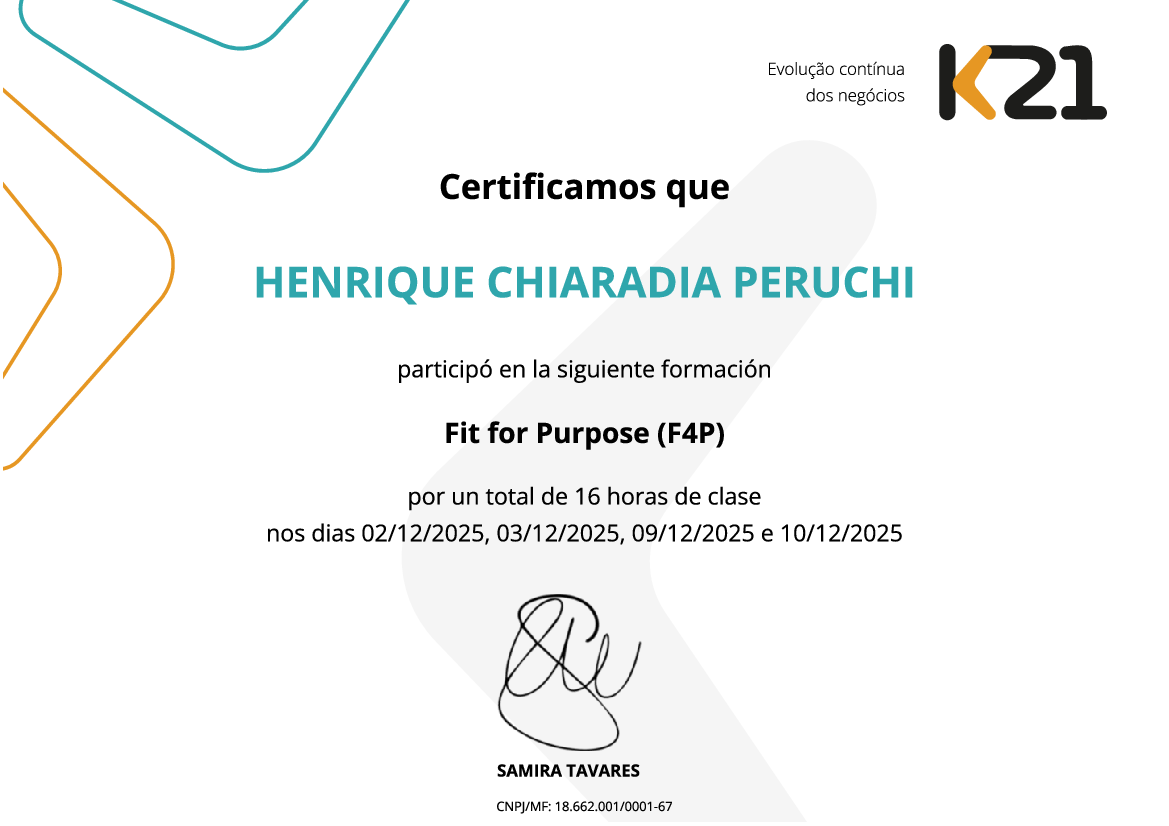 Certificado K21